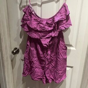 Strapless romper Lily Morgan